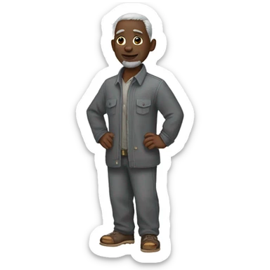 afrian grey parr sticker