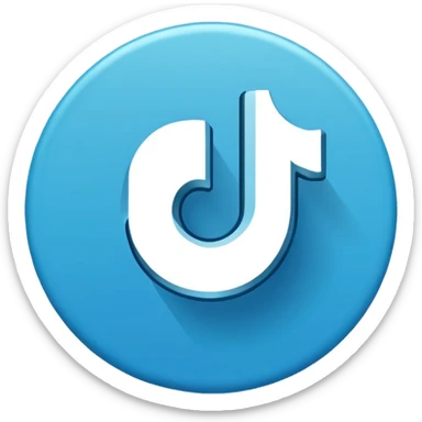 Create a tiktok verified account logo  sticker
