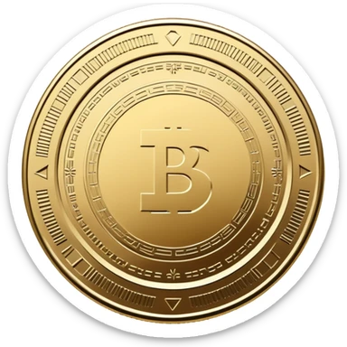 Make a crypto coin engraved seal  sticker