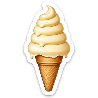 Ice cream come  sticker