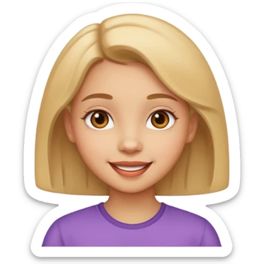 Niña interior felizNiña interior feliz sticker