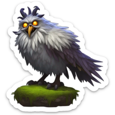 moonkin druid World of Warcraft laugh sticker