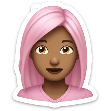 Light pink  ྀིྀི  sticker