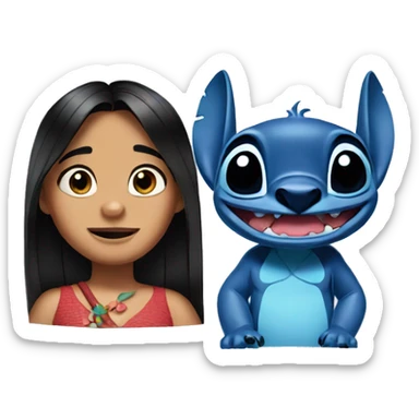 LILO and stitch sticker