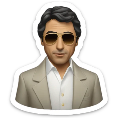 Tony Montana algérien sticker