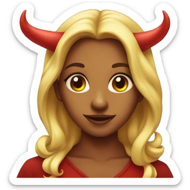 Beautiful Devil sticker
