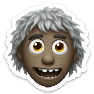 little monster sticker