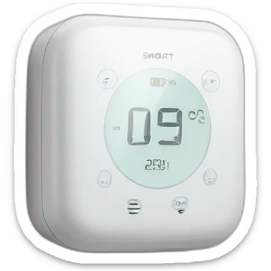 Smart thermostat, device sticker