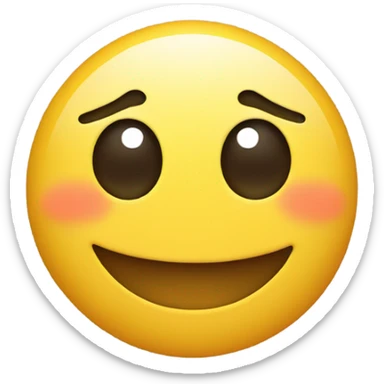 Crying happy smiley face sentimental  sticker