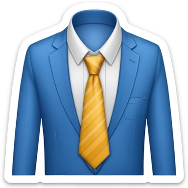 men Tie sticker