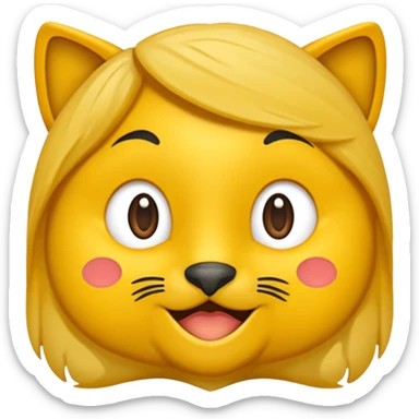 یک پری دریایی و یک قطره خون قرمز (گیلاسی) sticker