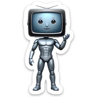 Dafu!?O Titan TV man  sticker