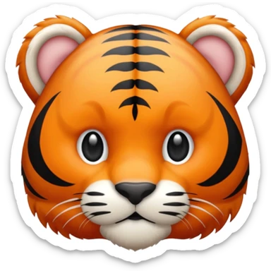 horanghae tiger paw sticker