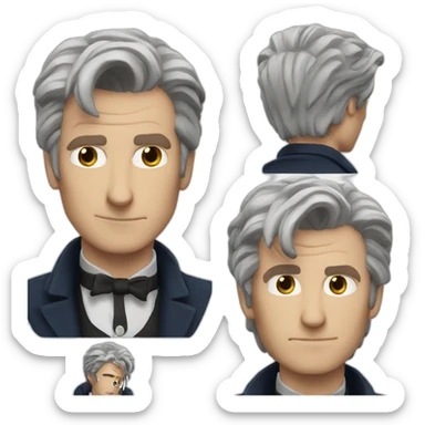 12th Doctor sticker