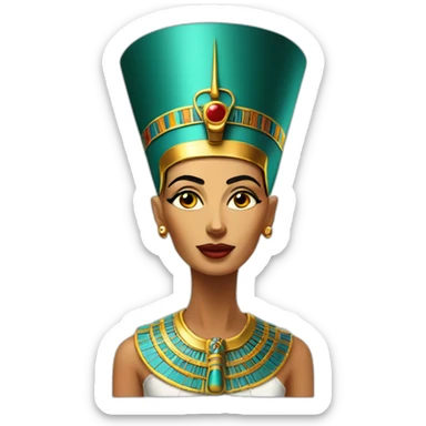 Nefertiti sticker