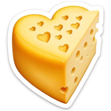 cheese love sticker