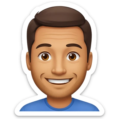 42 year old man sticker