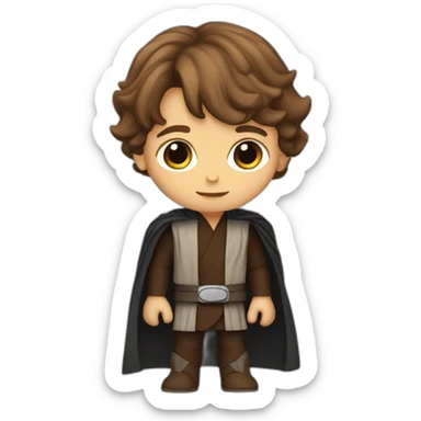 kid anakin skywalker sticker