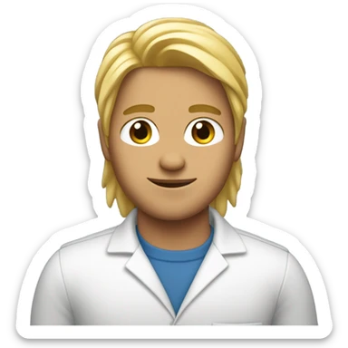 crea un emoji de ingeniera de sistemas con cabello crespo y negra sticker