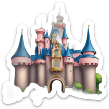 Castel of Disneyland Paris  sticker