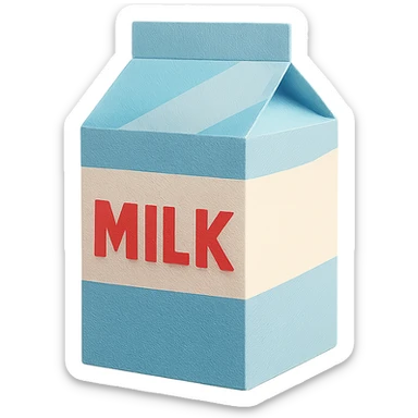 milk sticker