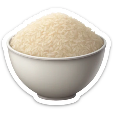 Bowl of rice with tons of meat sticker