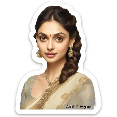 BOLLYWOOD ACTRESS Aditi Rao Hydari sticker