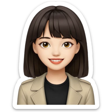Lalisa emojisi sticker