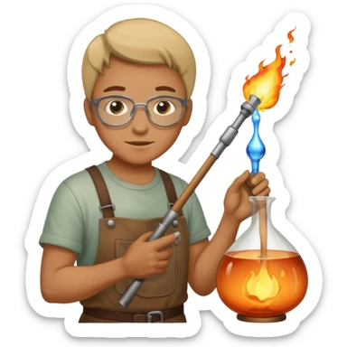 Glass Blower sticker