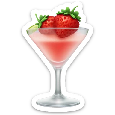 strawberry daiquiri  sticker