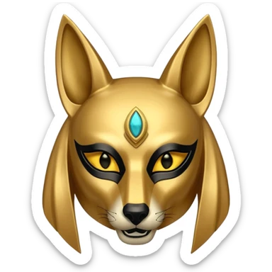 Anubis jackal  sticker
