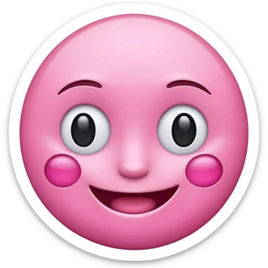 PINK EMOJI FASE sticker