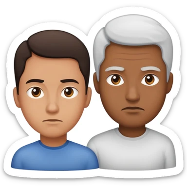 someone side eyeing someone  sticker