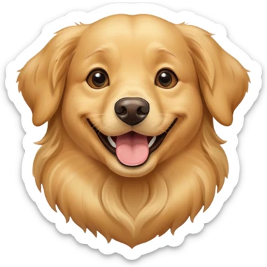 Dog smile  sticker