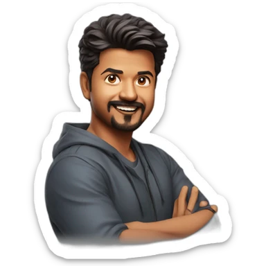 Thalapathy vijay sticker