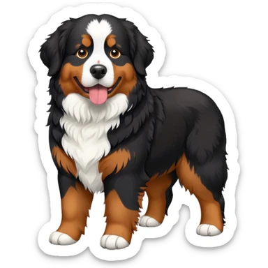 bernese mountain dog sticker