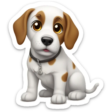 öğrenci köpek sticker