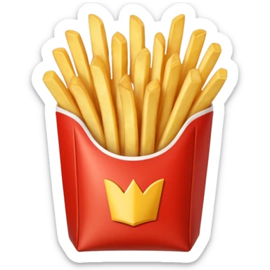put the fries in the bag sticker