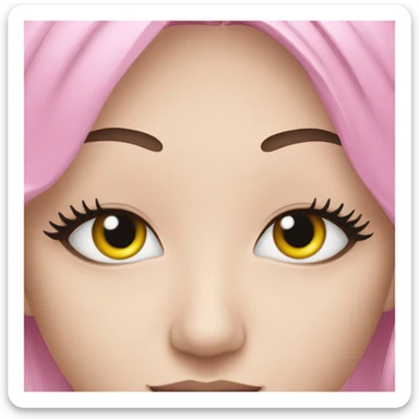 mascara for eyes sticker