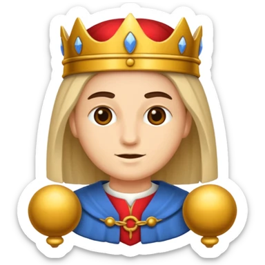 pretre du moyen age sticker