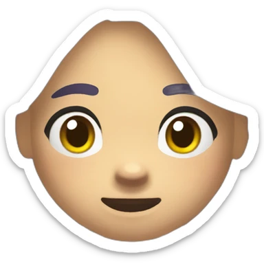 Isabel from animal crossing sticker