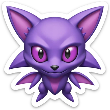 Genesect-Sableye-Mew-fusion sticker