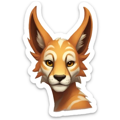 Anthro Vernid by LiLaiRa sticker