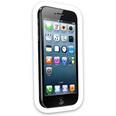 smartphone, modern cell phone sticker