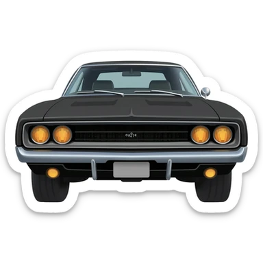 Dodge charger 70 sticker