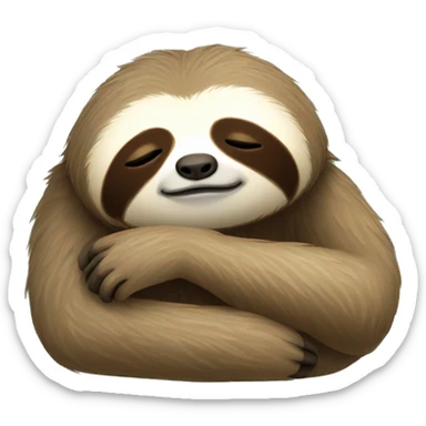 sleepy Sloth sticker