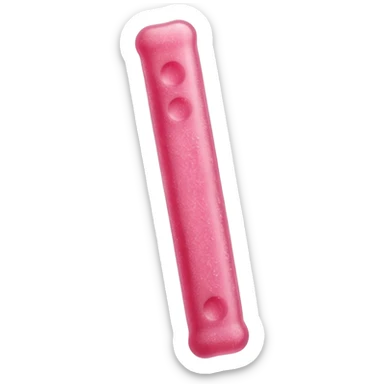 pink sour gummy stick sticker