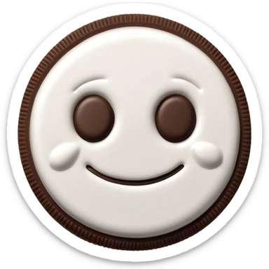 Oreo cookie sticker