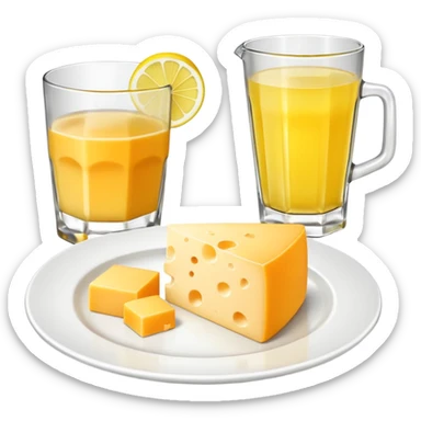 Sharp cheddar lemonade sticker