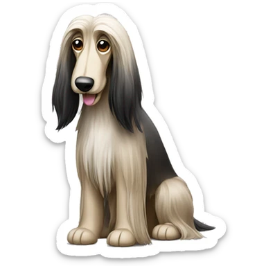 Afghan Hound sticker